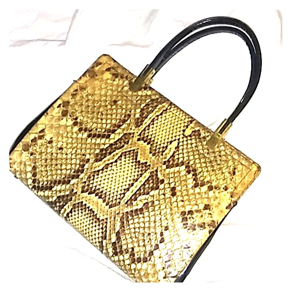 Vintage Koret Python Purse